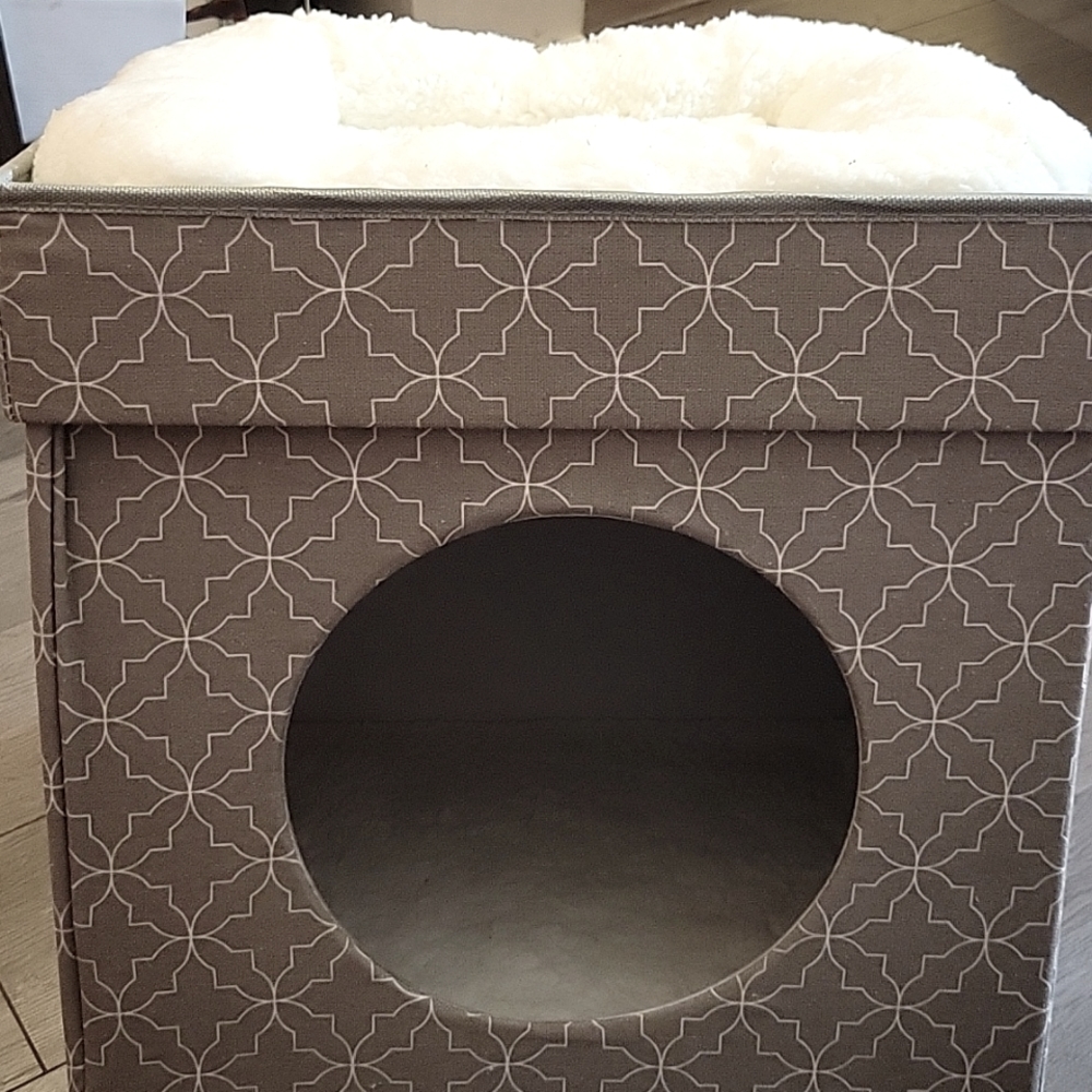 Folding cube Cat bed